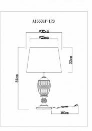 Настольная лампа Arte Lamp Radison  - 2